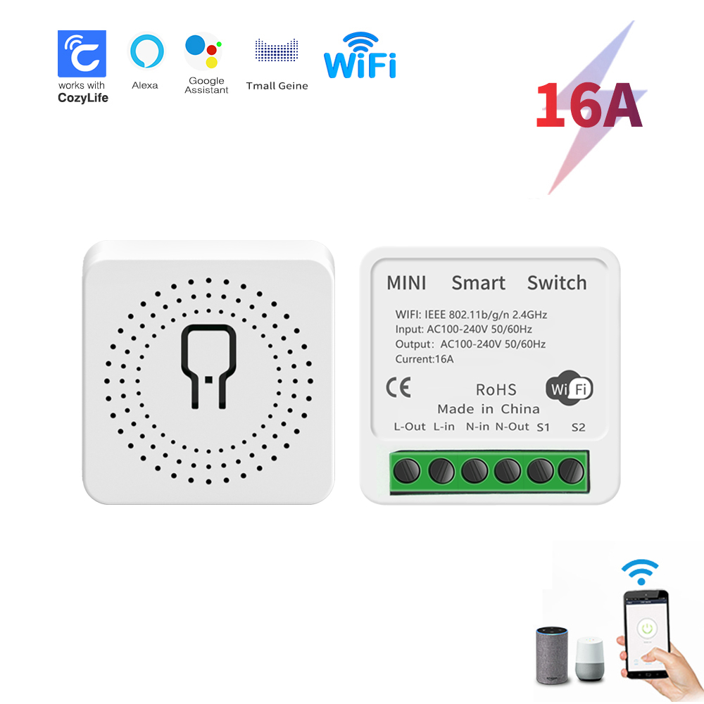 App Home Improvement - مفتاح ذكي صغير SIXWGH يعمل بالواي
