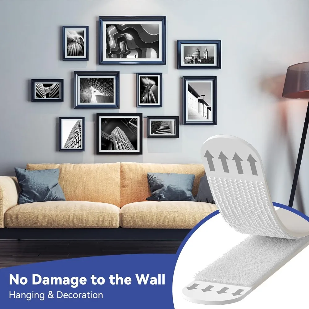 Picture Hanging Strip - 12/24 زوج من شرائط لاصقة مزدوجة