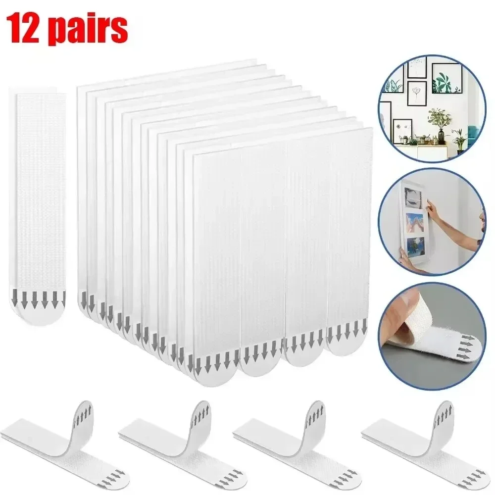 Picture Hanging Strip - شرائط لاصقة مزدوجة الجوانب لتعليق وتثبيت
