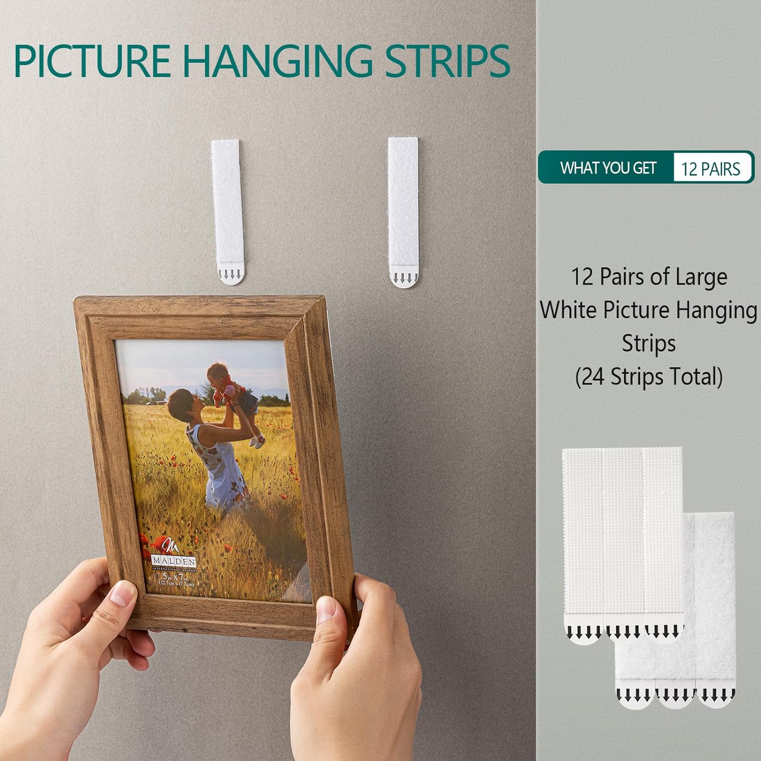 Picture Hanging Strip - شريط ذاتي اللصق على الوجهين لملصق
