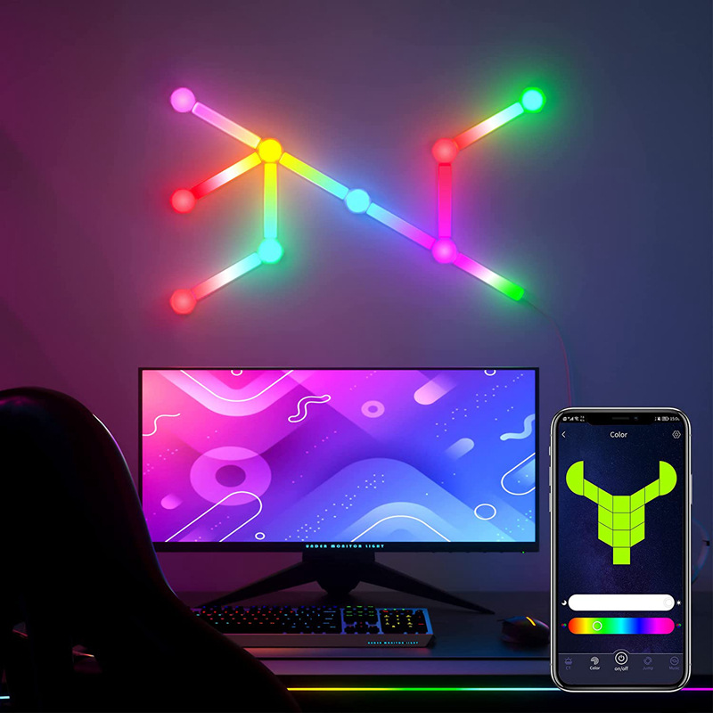 إضاءة LED متعددة الألوان على ش - مراجعة App Home Improvement وسعره
