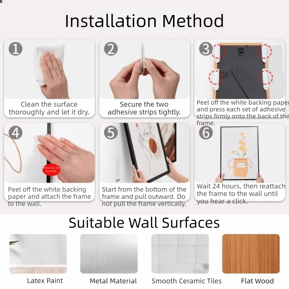 12 زوجًا من شرائط تعليق الصور  - مراجعة Picture Hanging Strip وسعره