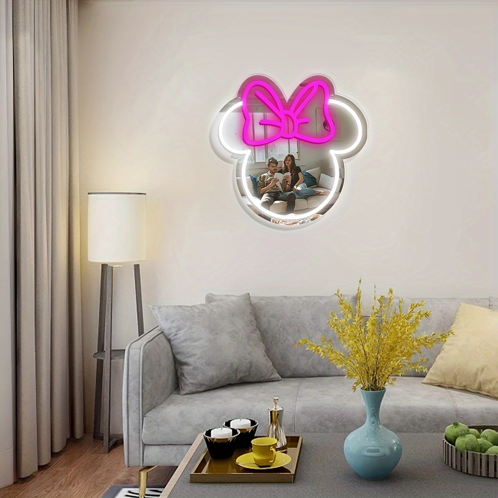 لافتة نيون LED على شكل ميني ما - مراجعة Home Improvement Kids وسعره