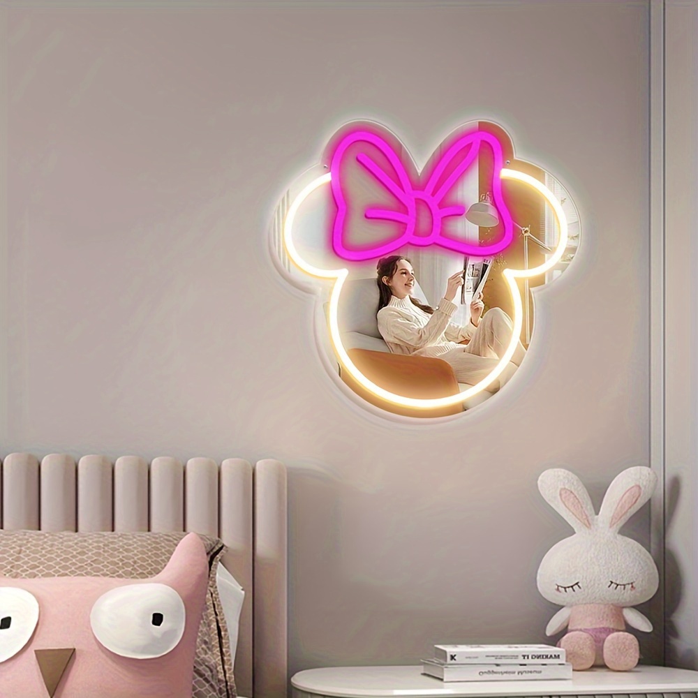 لافتة نيون LED على شكل ميني ما - مراجعة Home Improvement Kids وسعره