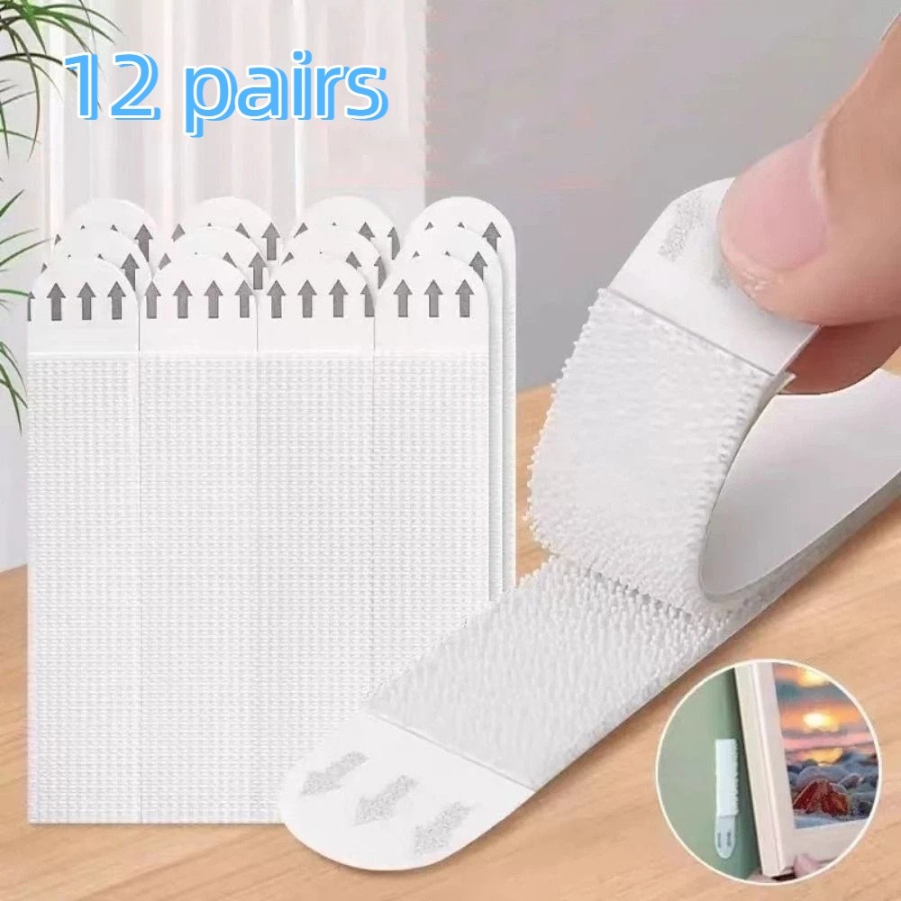 12 زوجًا من شرائط تعليق الصور  - مراجعة Picture Hanging Strip وسعره