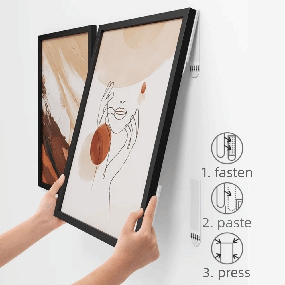 12 زوجًا من شرائط تعليق الصور  - مراجعة Picture Hanging Strip وسعره