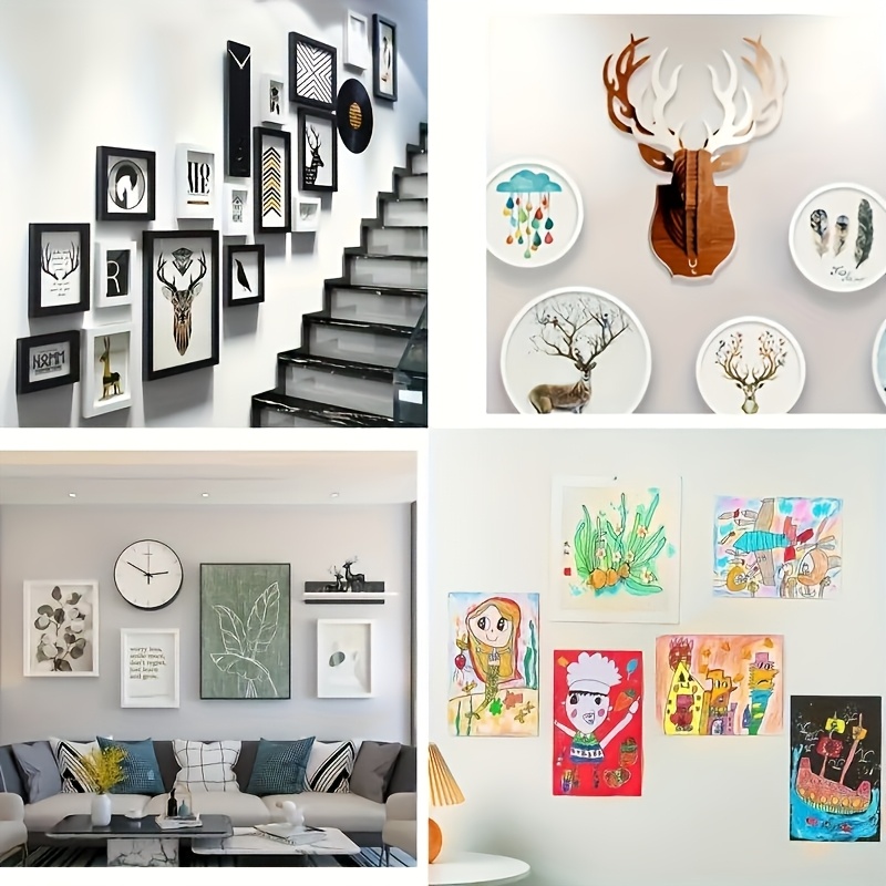 36 قطعة من شرائط التعليق على ا - مراجعة Picture Hanging Strip وسعره