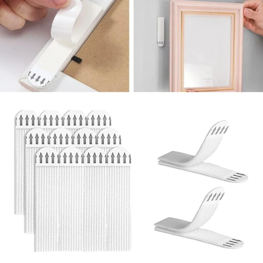 12/24 زوج من شرائط لاصقة مزدوج - مراجعة Picture Hanging Strip وسعره