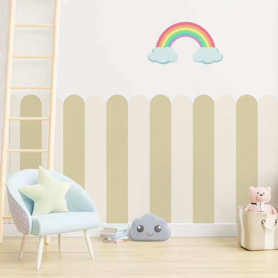 متعدد الألوان عمودي مخطط قوس خ - مراجعة Home Improvement Kids وسعره